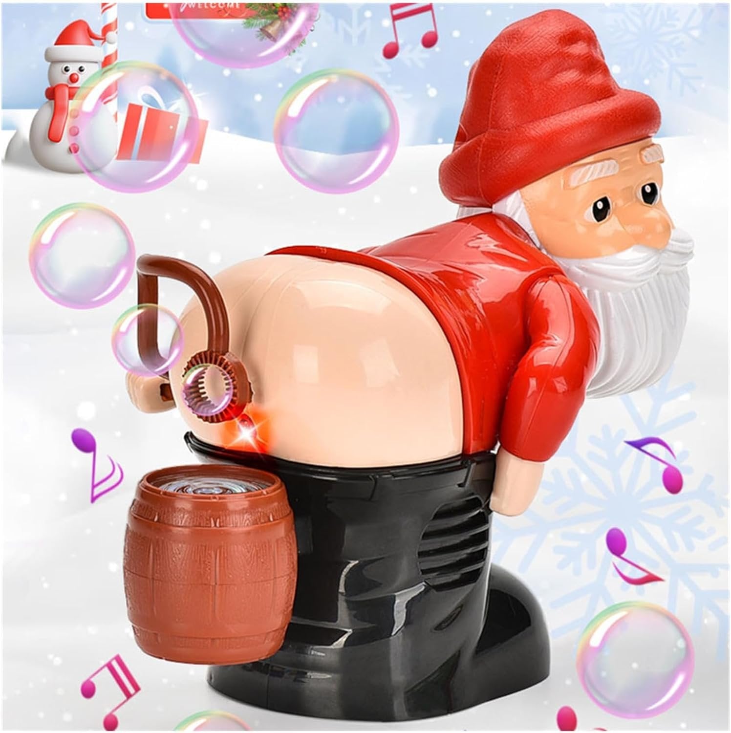 BubbleBlast™ - Santa Hilarious Fart Machine