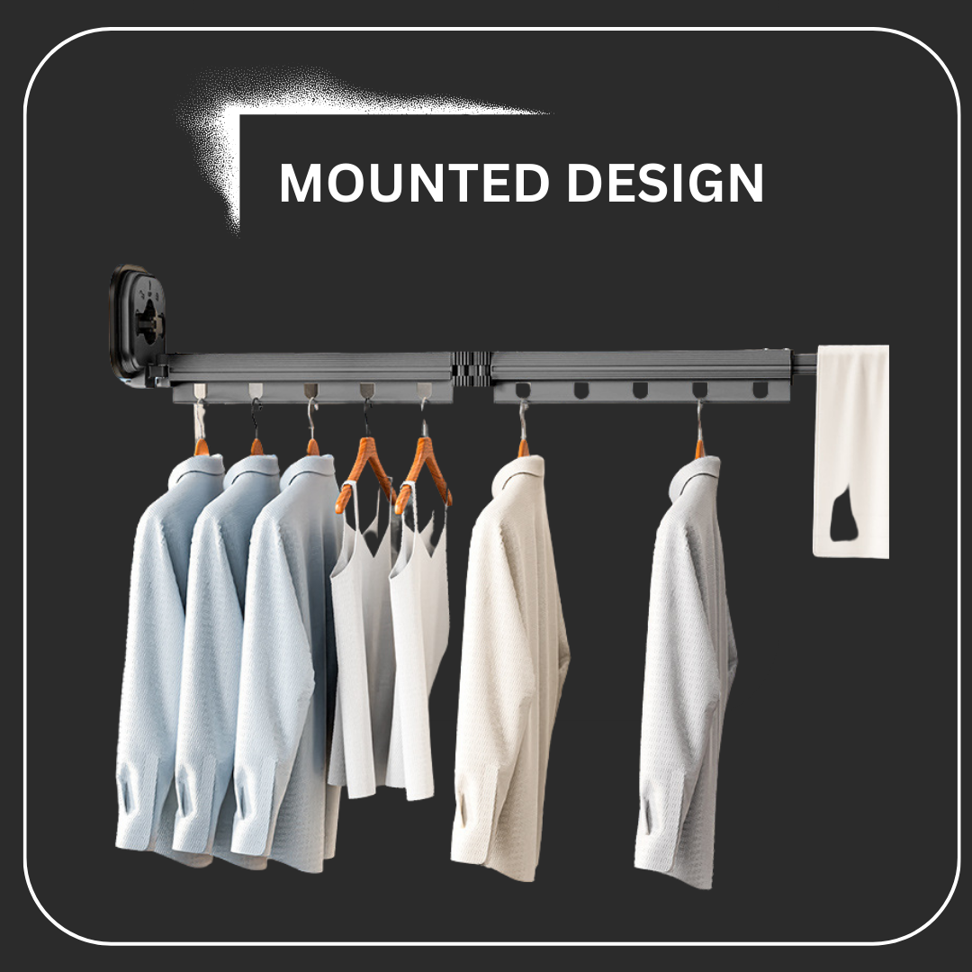 Retractable Clothes Drying Rack