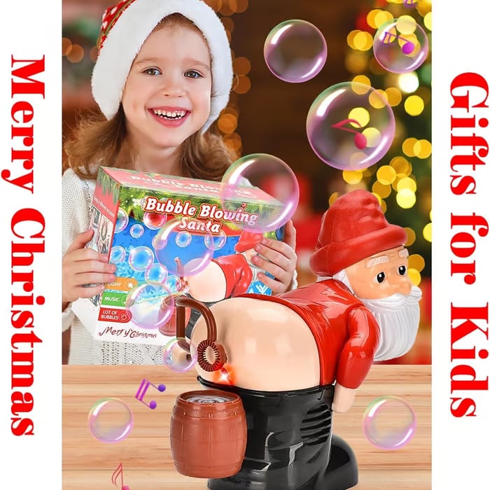 BubbleBlast™ - Santa Hilarious Fart Machine