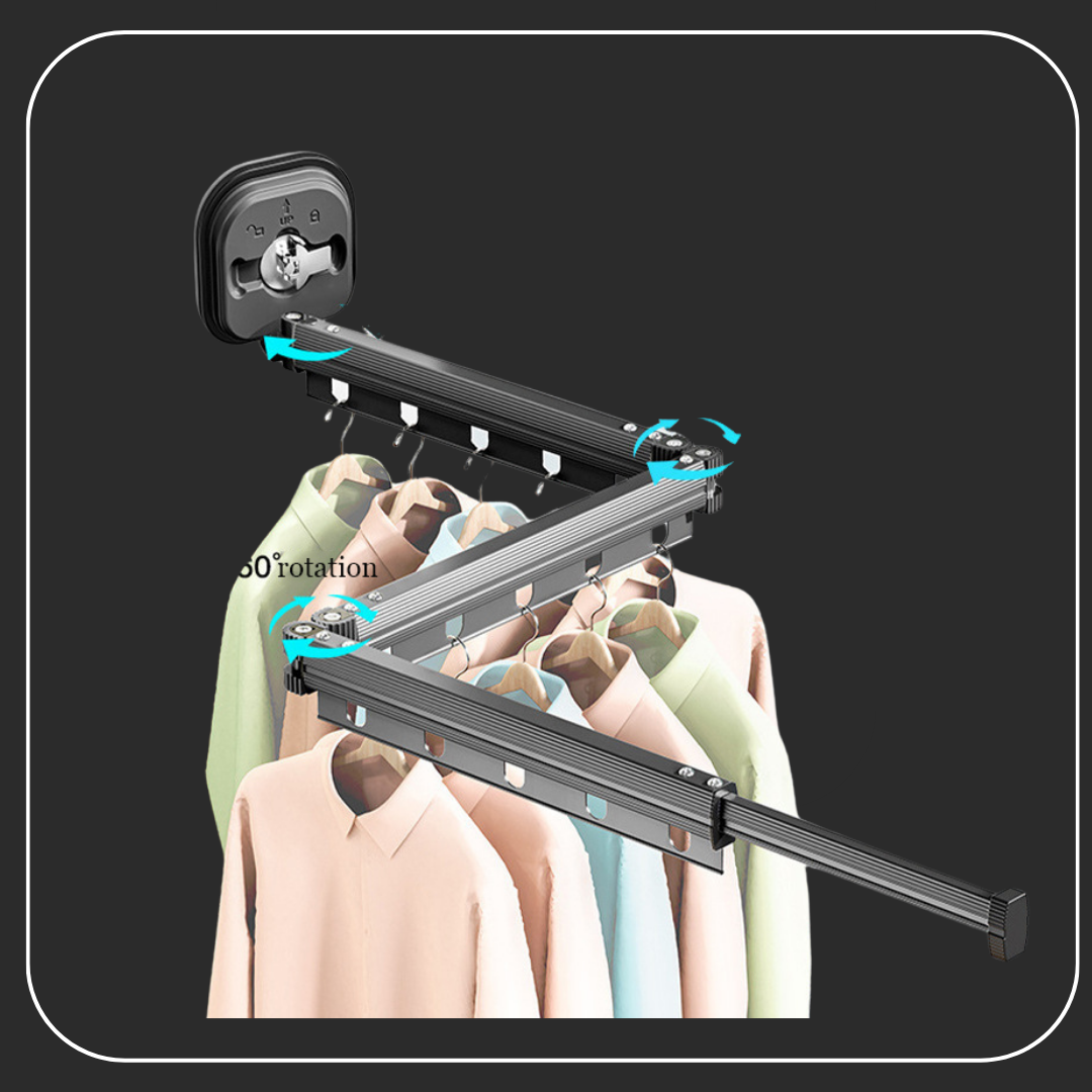 Retractable Clothes Drying Rack