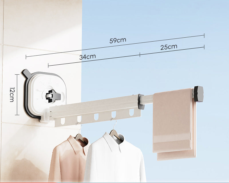 Retractable Clothes Drying Rack